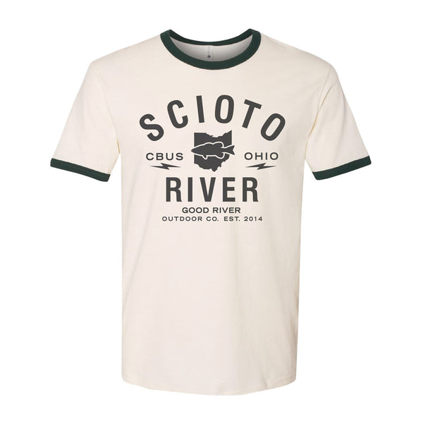Scioto River - Ringer T-shirt