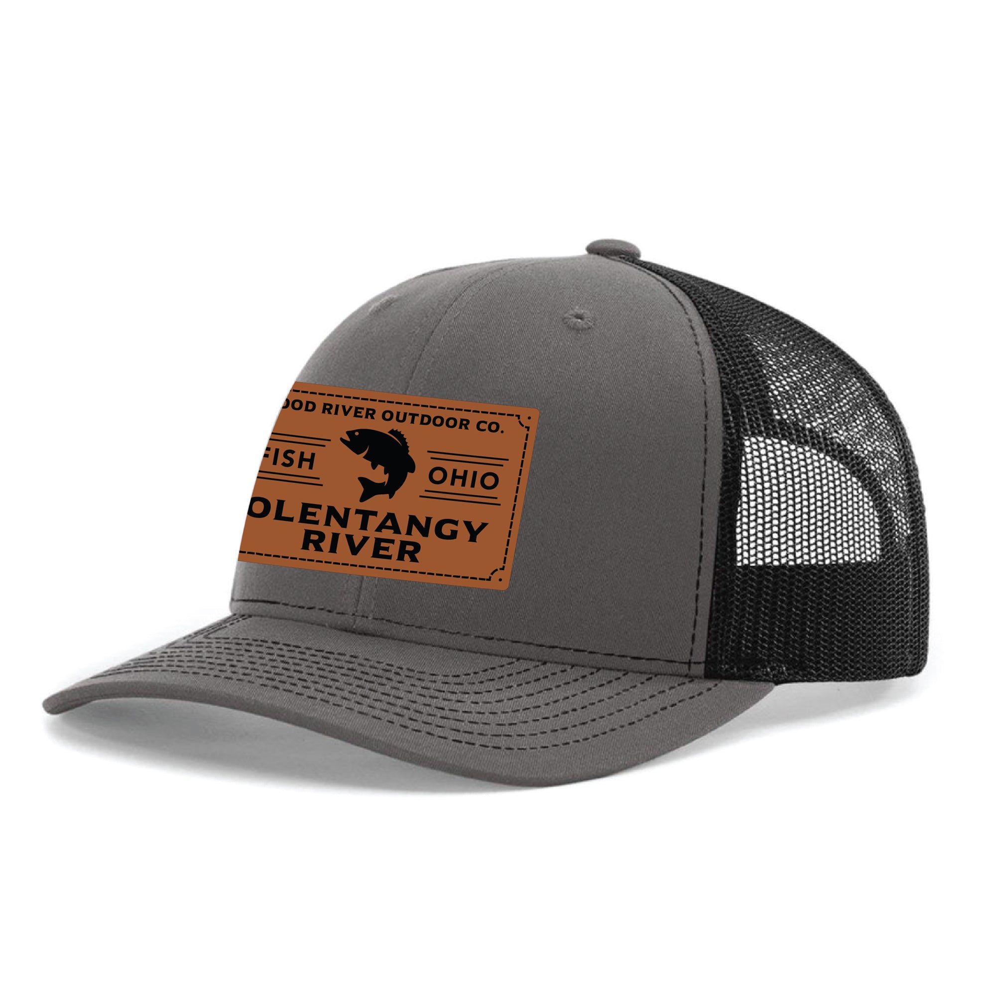 Olen Patch OHIO Waters Leather Patch Trucker – Good River