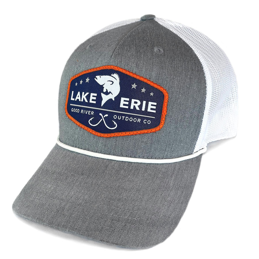 Lake Erie Structured Trucker Hat w/ Rope