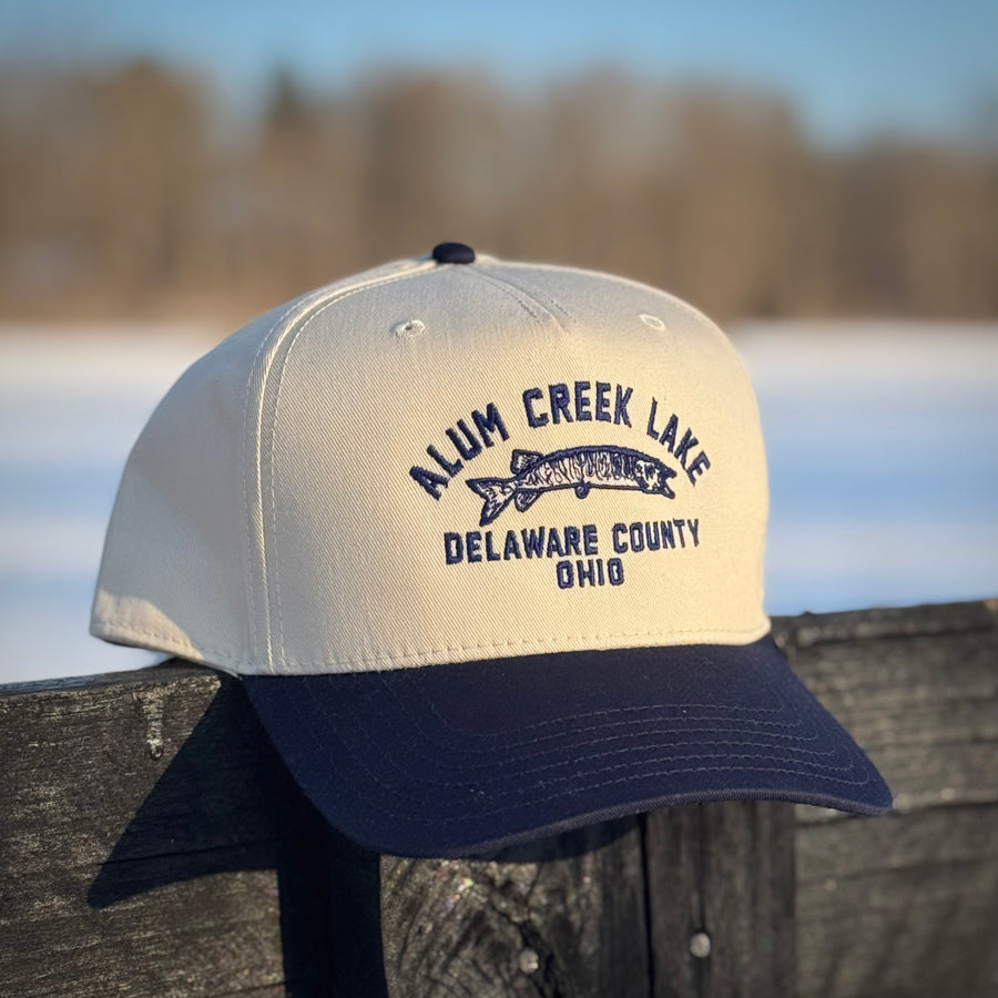 Alum Creek Lake Retro Structured Hat