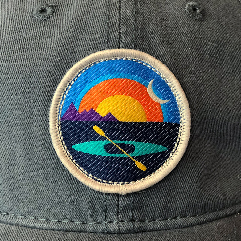 Kayak Sunset Washed Twill Hat
